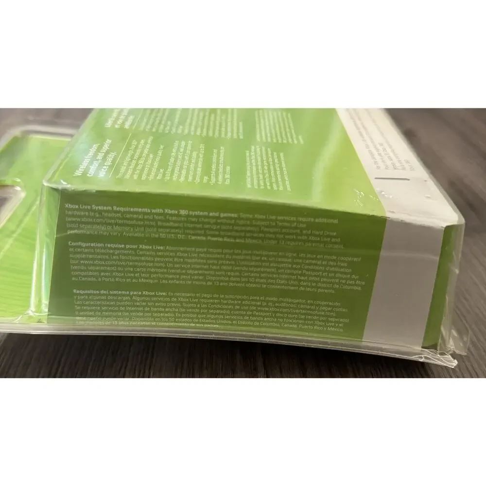 Microsoft Xbox 360 Wireless Headset B4E-0004 Factory Sealed